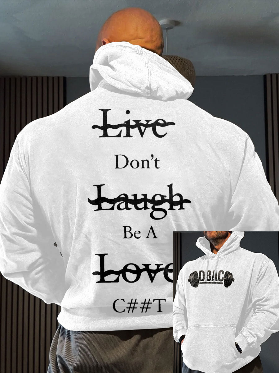 Men's Limerick Lion Ireland's Strongest Man DBAC Printed Hoodie