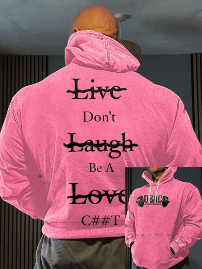 Men's Limerick Lion Ireland's Strongest Man DBAC Printed Hoodie