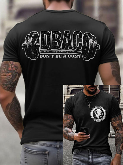 Men's Limerick Lion Ireland's Strongest Man DBAC Printed T-shirt