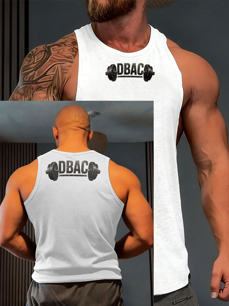Men's Limerick Lion Ireland's Strongest Man Printed Tank Tops