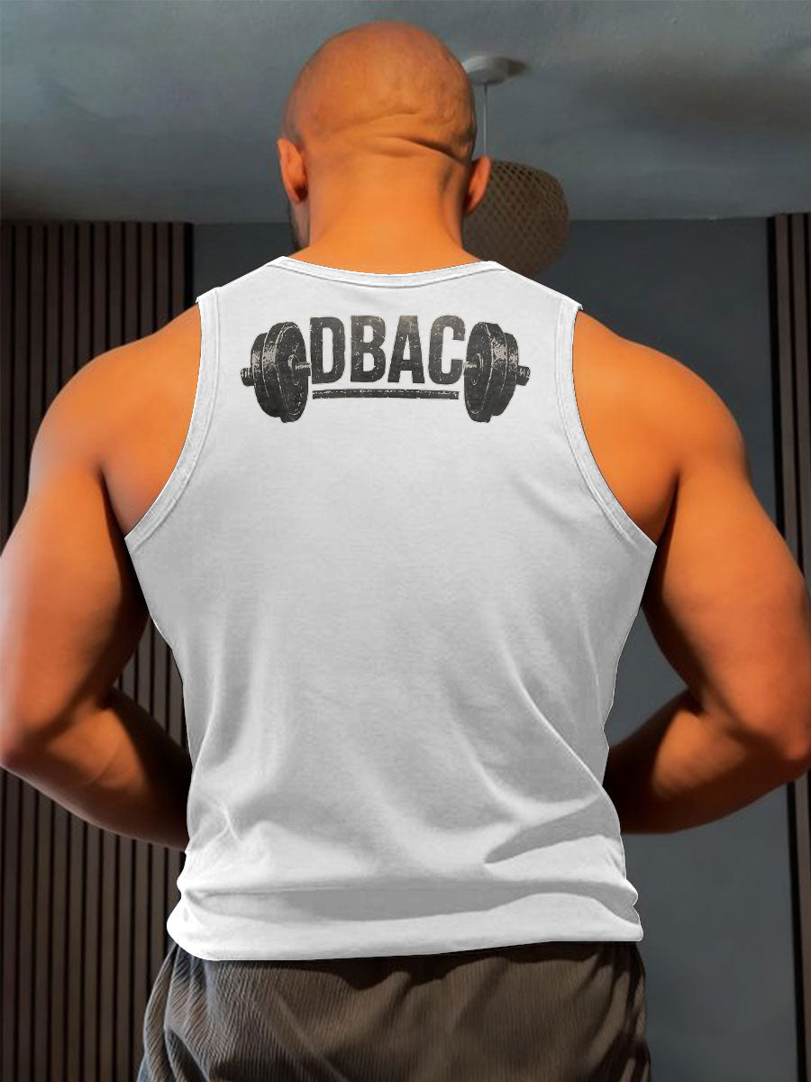 Men's Limerick Lion Ireland's Strongest Man Printed Tank Tops