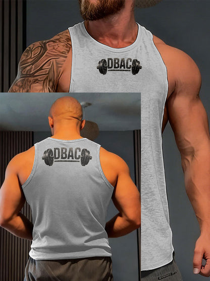 Men's Limerick Lion Ireland's Strongest Man Printed Tank Tops