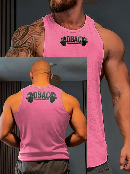 Men's Limerick Lion Ireland's Strongest Man Printed Tank Tops
