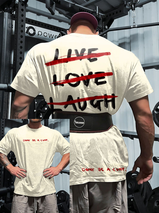 Men's Limerick Lion Ireland's Strongest Man Printed T-shirt