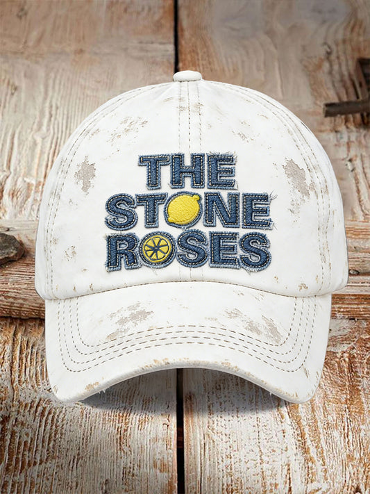 The Stone Roses White Vintage Baseball Hat