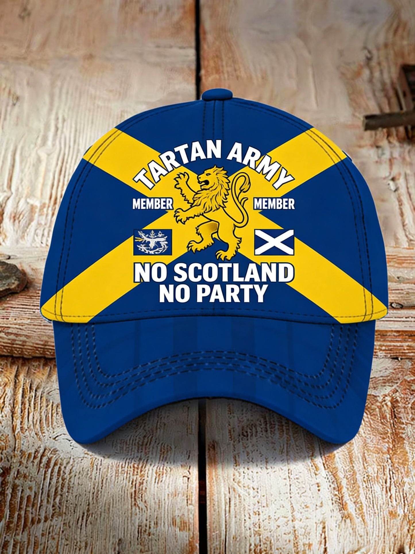 Retro Scotland Football Lover Tartan Army  Business Style Casual Hat