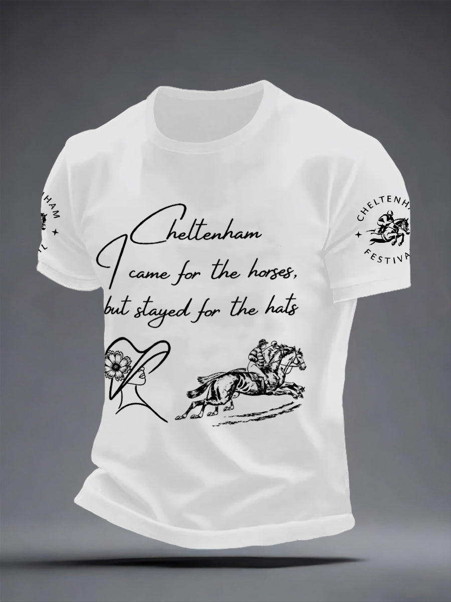 Men's Cheltenham Festival Print short-sleeved T-shirt