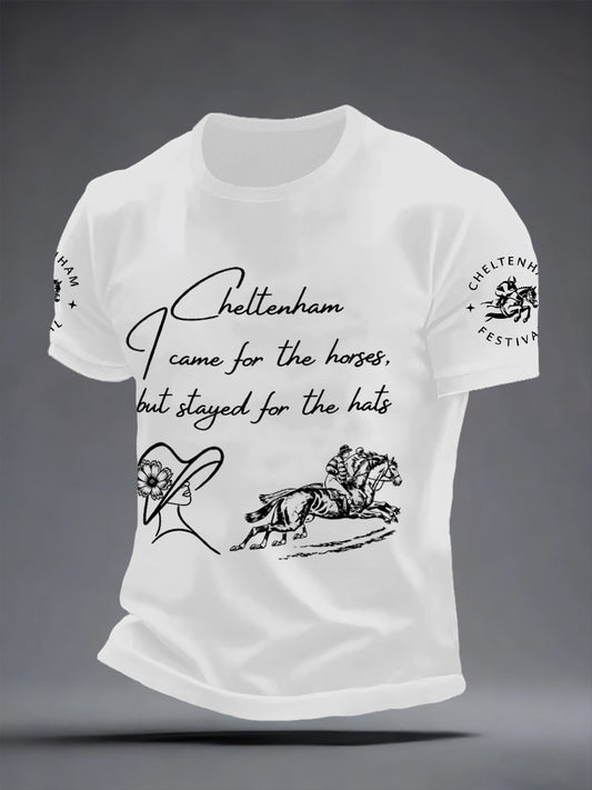 Men's Cheltenham Festival Print short-sleeved T-shirt