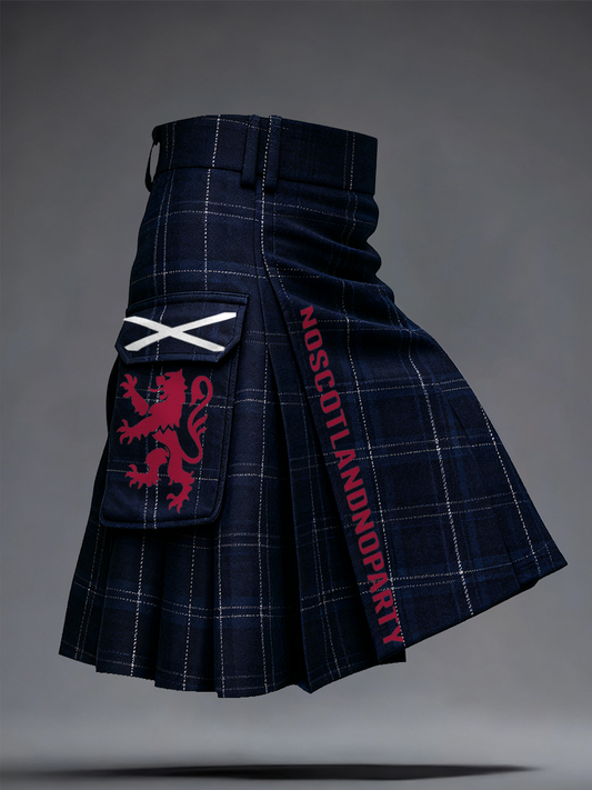 Unisex Scotland Football Lover Tartan Army Printed Kilt Skirt