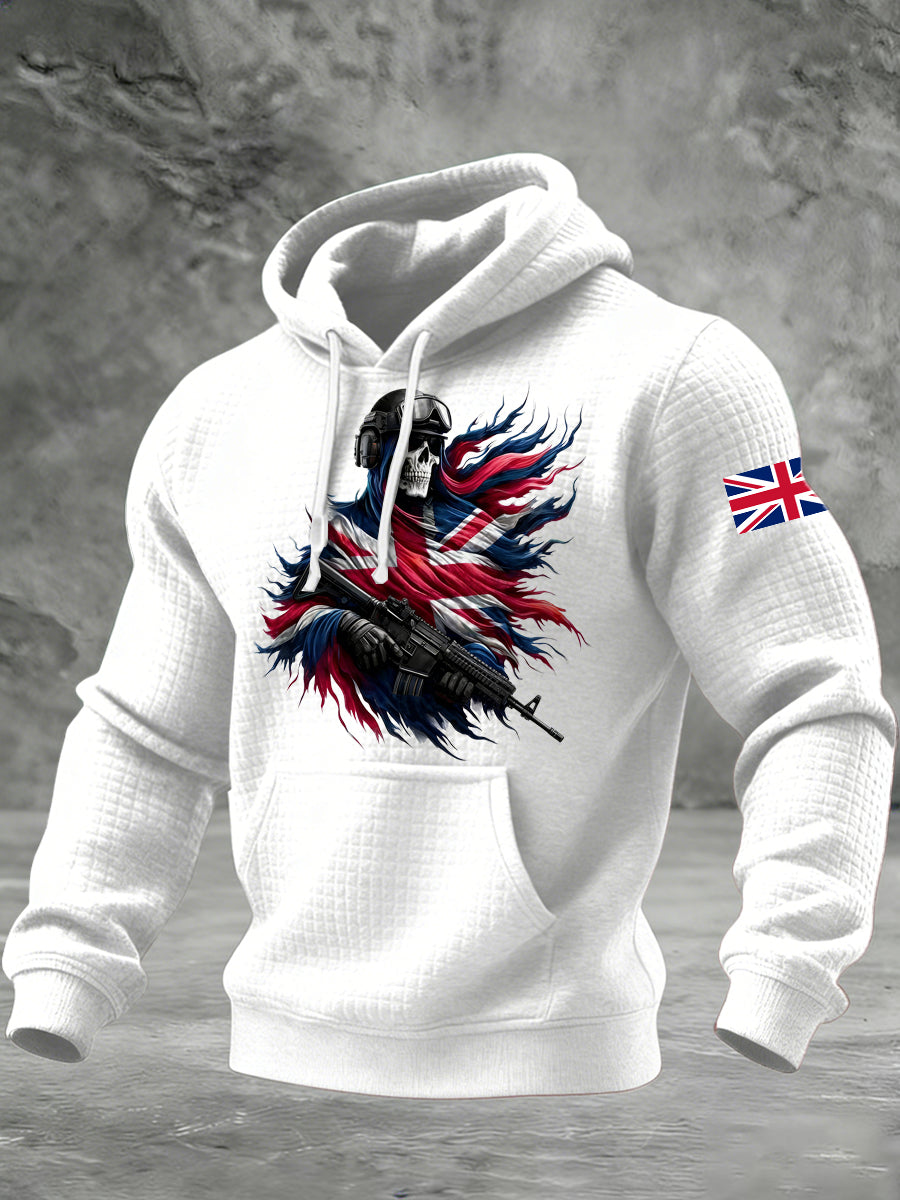 Men's British-Style Printed Sweatshirt