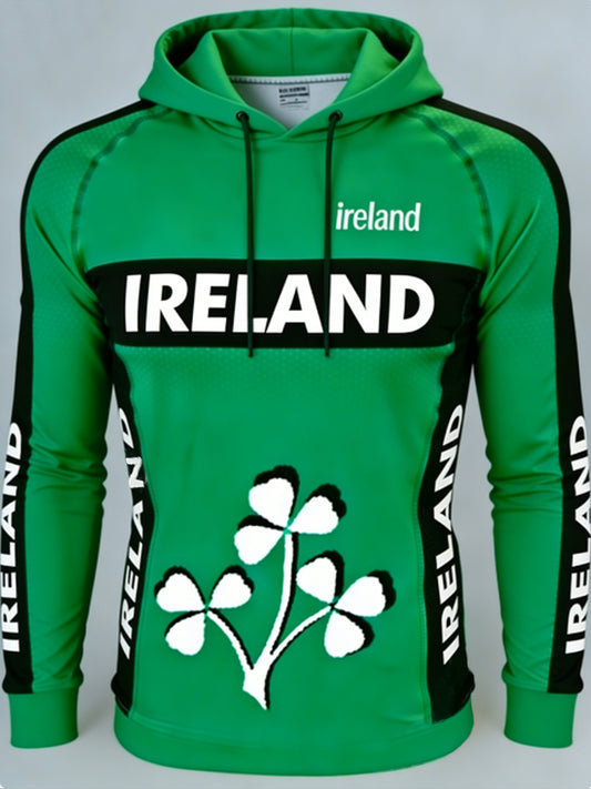 Men's Ireland Velvet Raglan Hoodie
