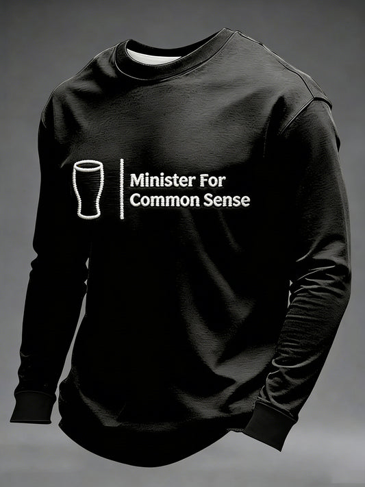 Men's St.Patrick's Day Beer Funny Crew Neck Sweatshirt
