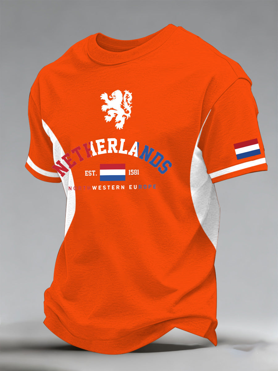 Herinneringsdag herdenkingsopdruk heren T-shirt