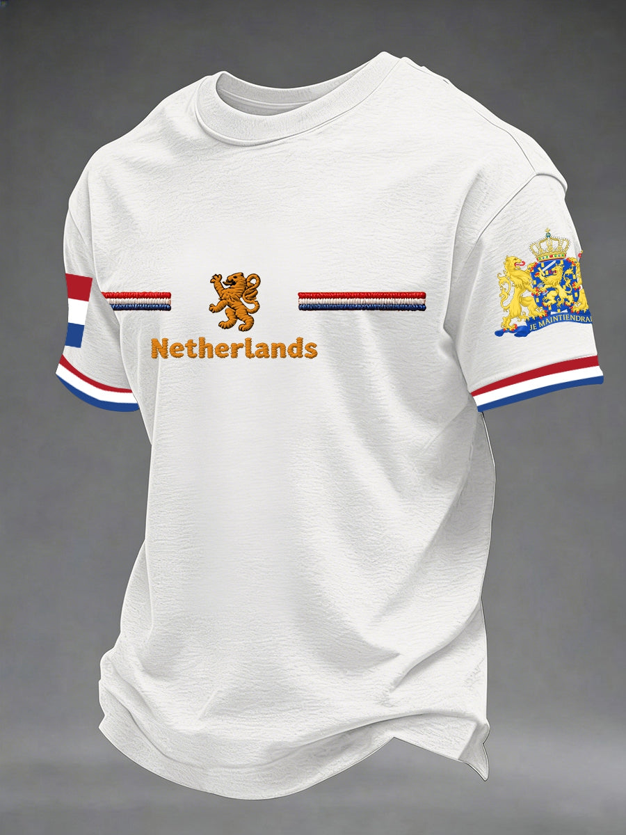 T-shirt met korte mouwen voor heren