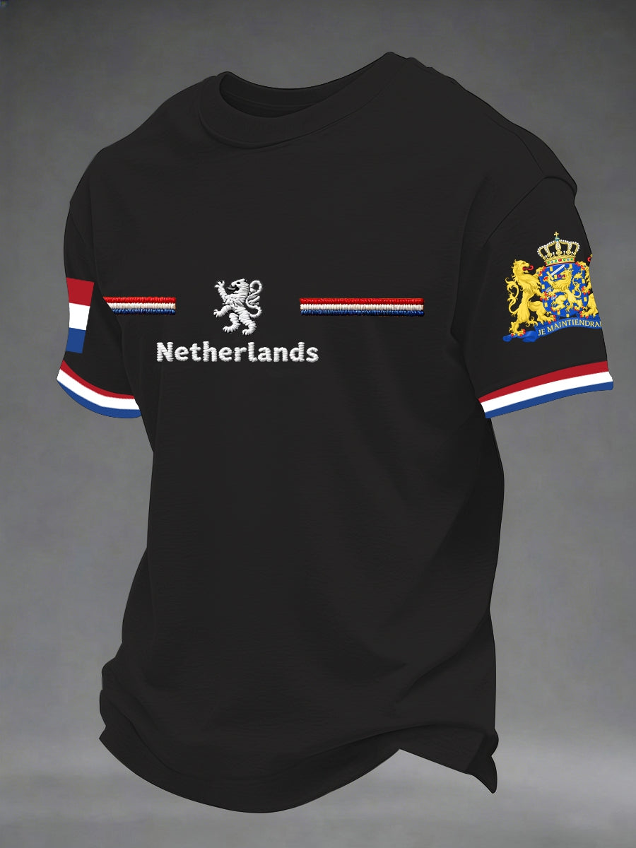 T-shirt met korte mouwen voor heren