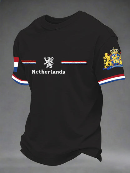 T-shirt met korte mouwen voor heren