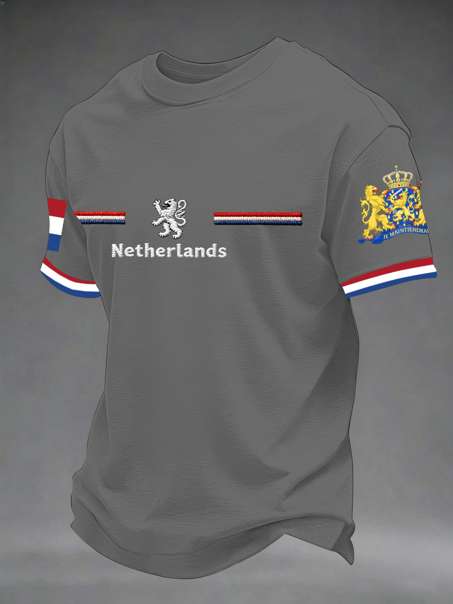 T-shirt met korte mouwen voor heren