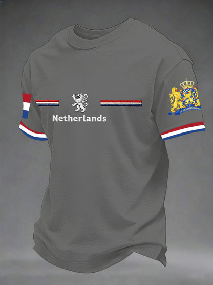 T-shirt met korte mouwen voor heren