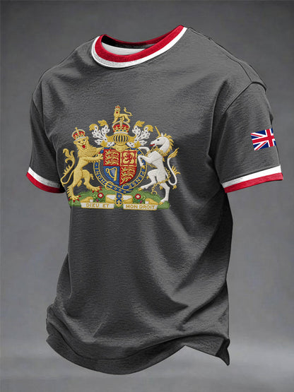 Men's UK Printed short sleeves t-shirt