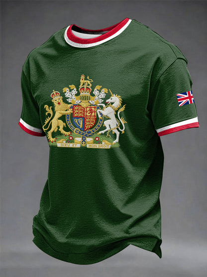 Men's UK Printed short sleeves t-shirt