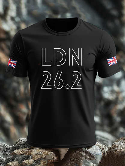 Men's London Marathon Short-sleeved T-shirt