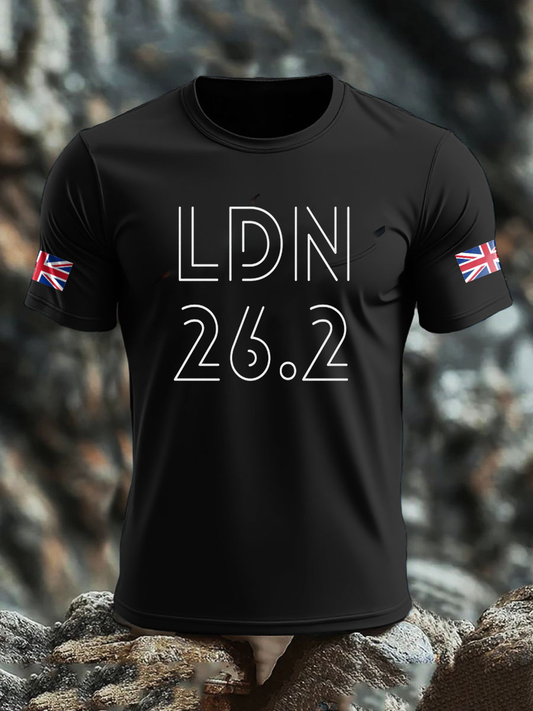 Men's London Marathon Short-sleeved T-shirt