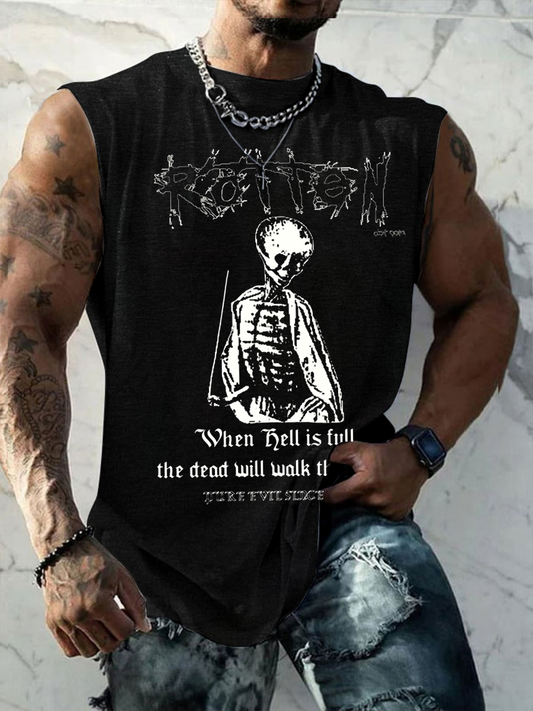 Men's Rotten Dot Com Rotten.com Design vests