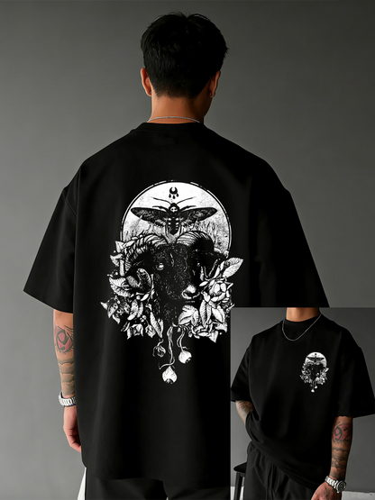 Men's imitation cotton short-sleeved T-shirt