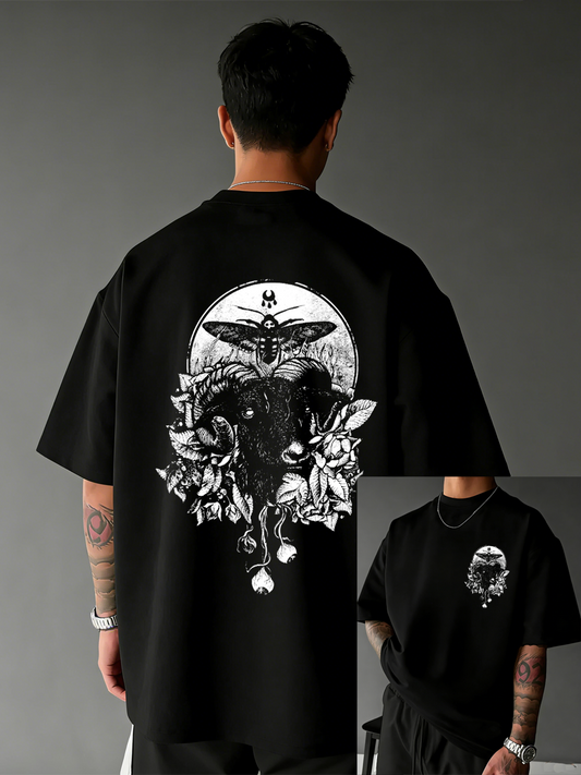 Men's imitation cotton short-sleeved T-shirt