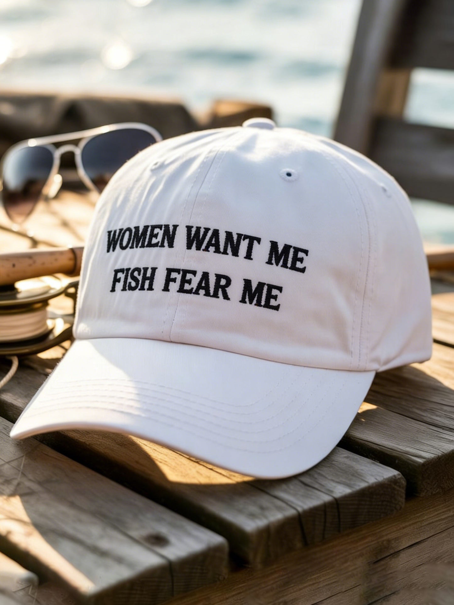 Women Want Me Fish Fear Me Hat