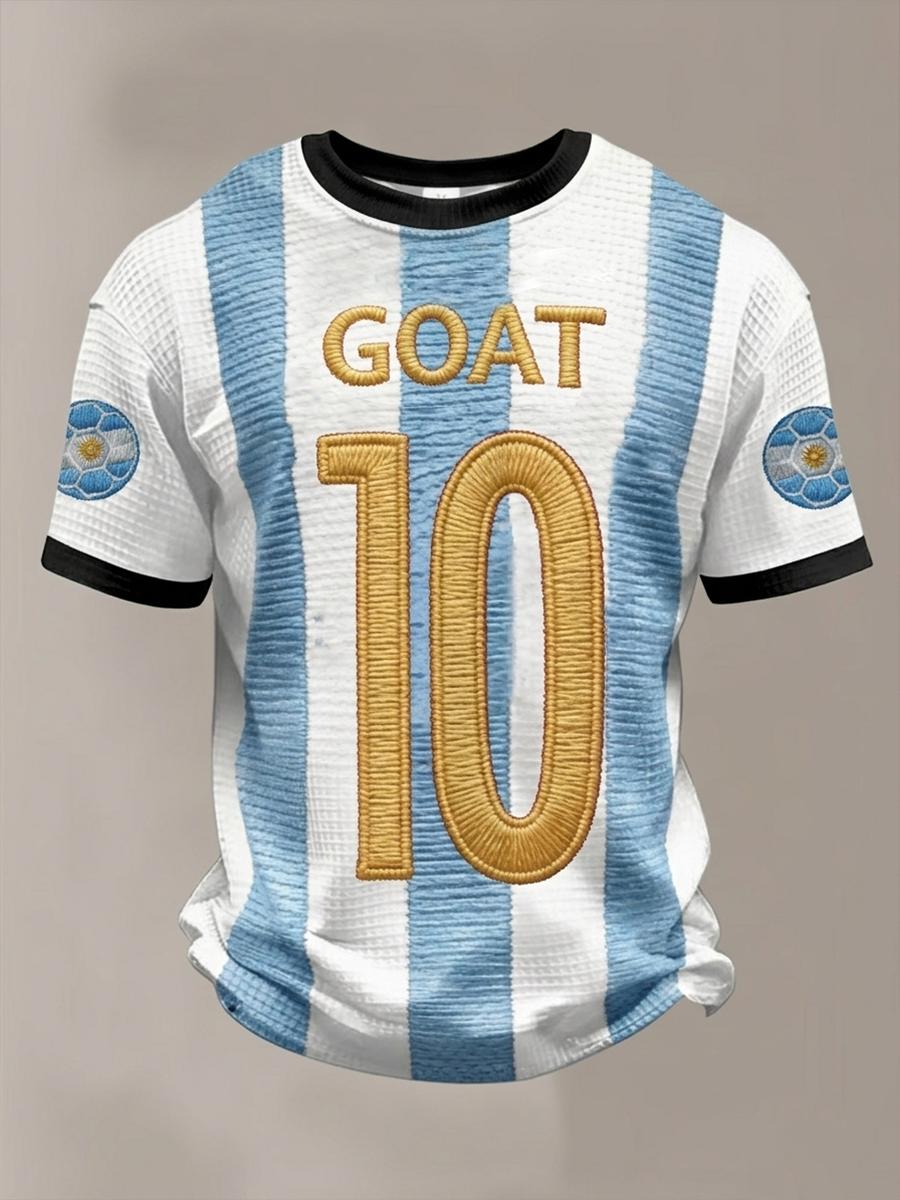 Men's Argentine Football Waffle Short Sleeve