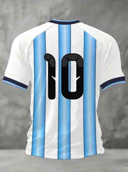 Men's 2026 Soccer Game Gift For Soccer Fans Casual Tee