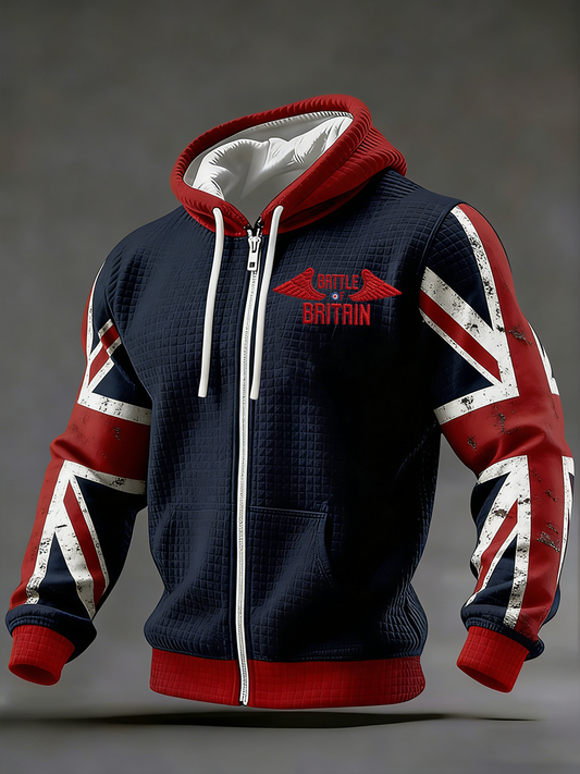 Men's Battle Of Britain  Zip-Up Hoodie