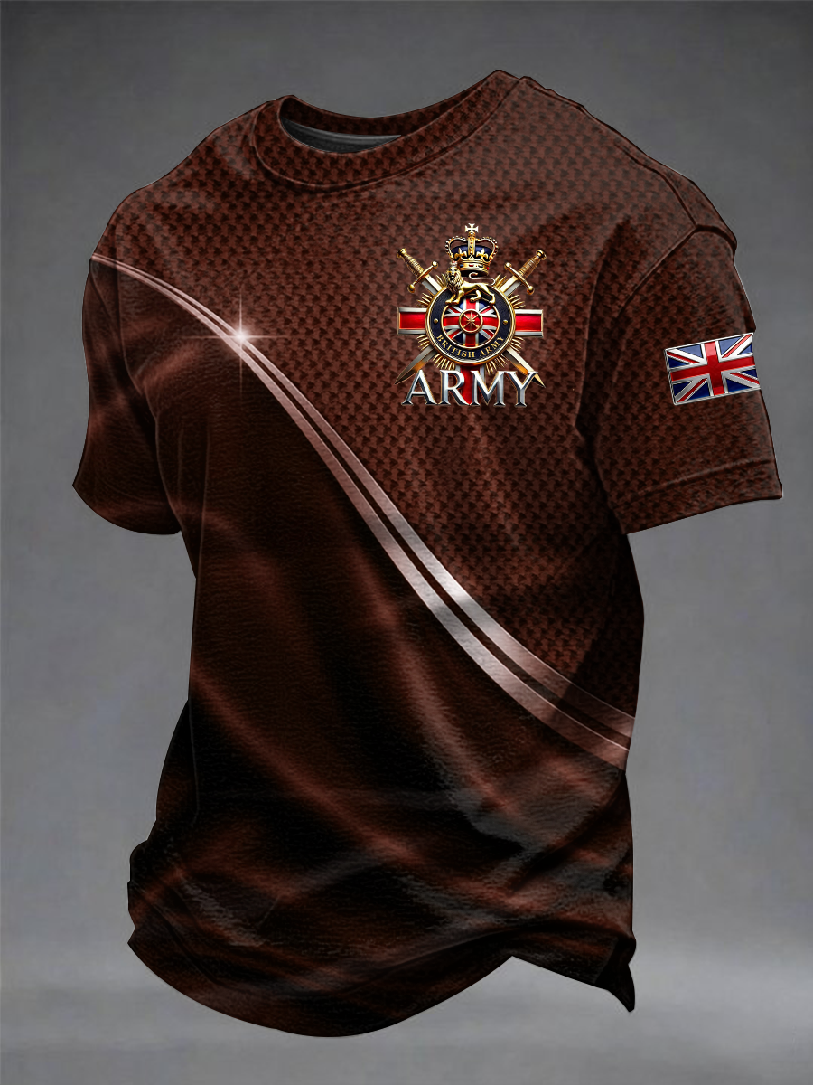 Men's British Army Short Sleeves T-shirt