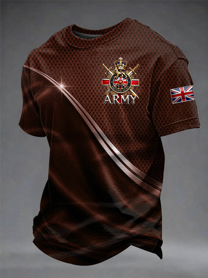 Men's British Army Short Sleeves T-shirt
