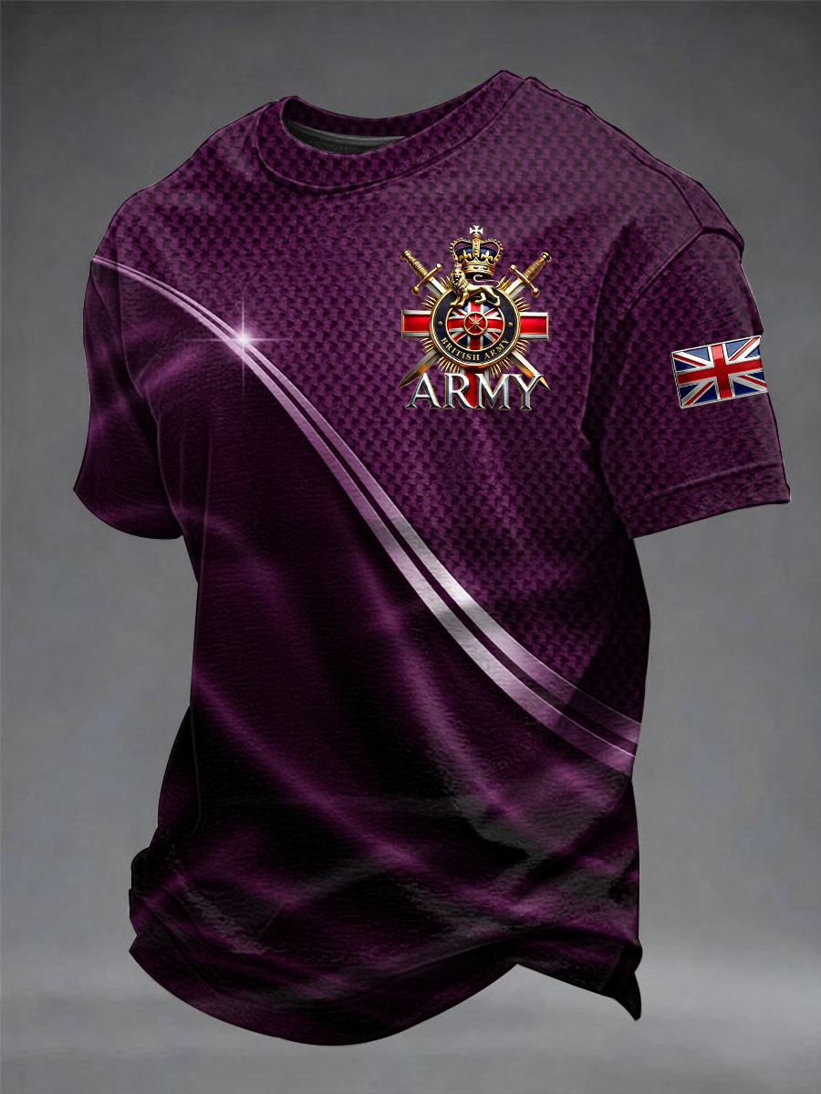 Men's British Army Short Sleeves T-shirt