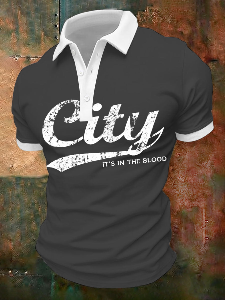 Men's City It's In The Blood Shirt