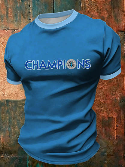 Men's Football Champion Short SleevesT-shirt