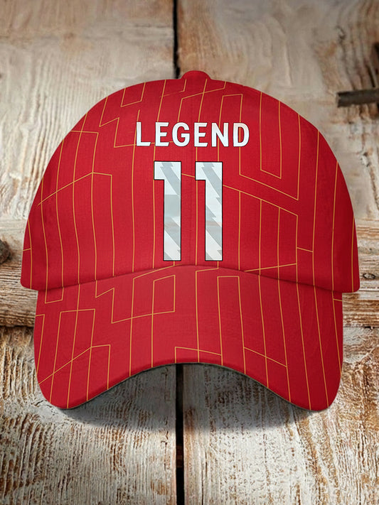 Unisex Legend 11 Print Gift For Soccer Fans Hat