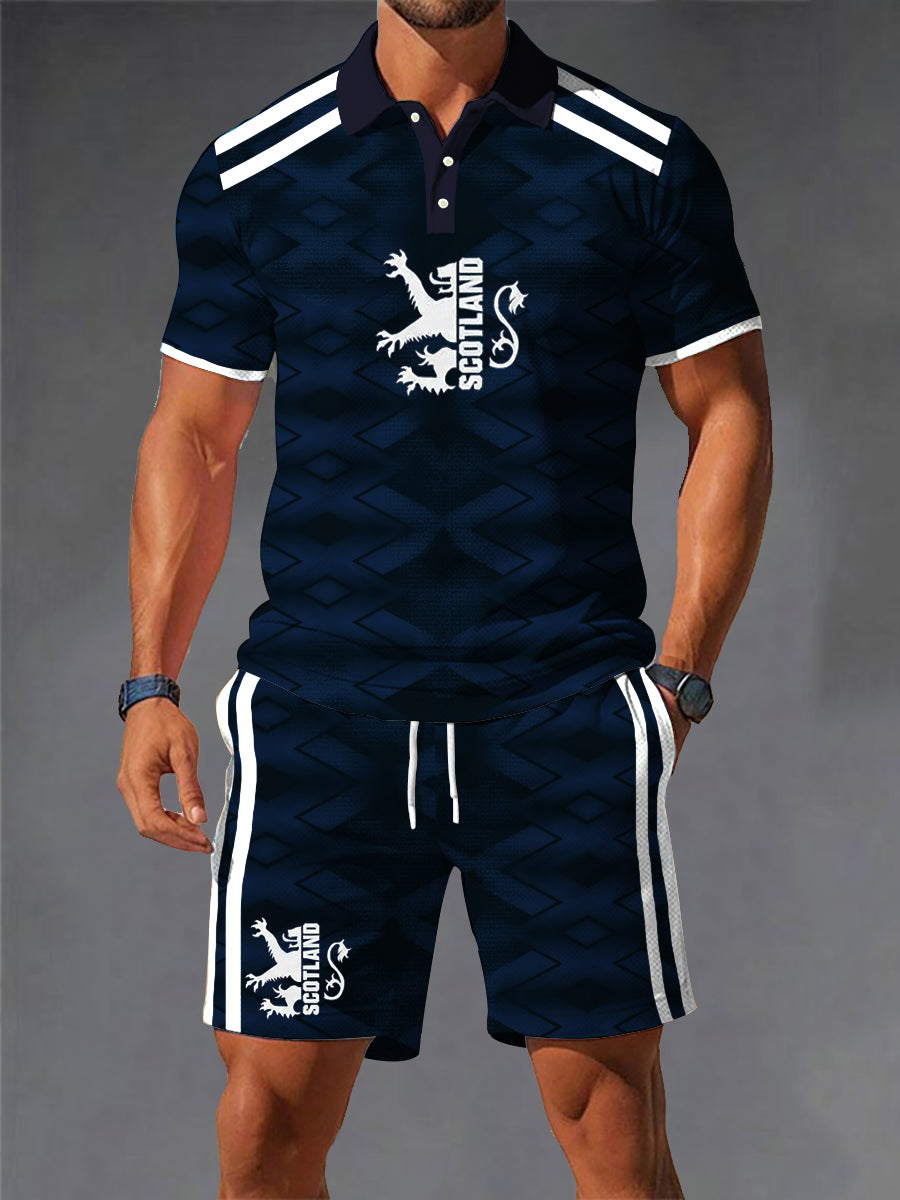 Men's UK Football Lover Scotland Printed Sets