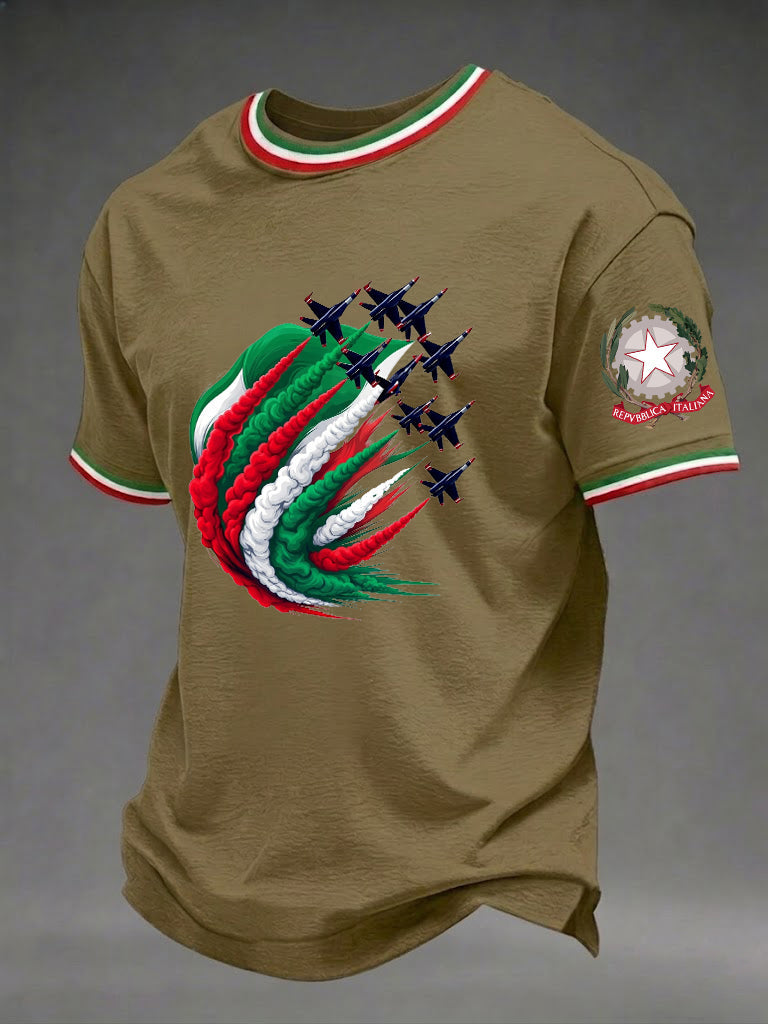 T-shirt da uomo con stampa Festa della Repubblica Repubblica Italiana