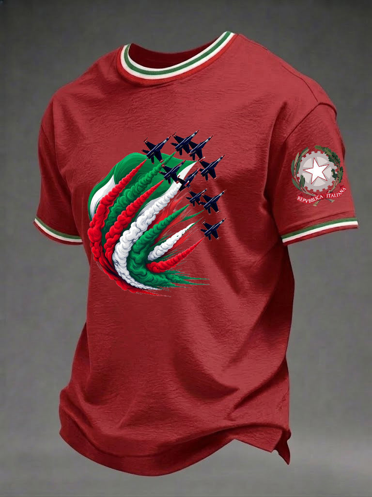 T-shirt da uomo con stampa Festa della Repubblica Repubblica Italiana
