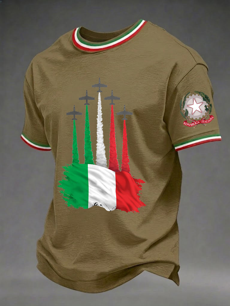 T-shirt da uomo con stampa Festa della Repubblica Repubblica Italiana