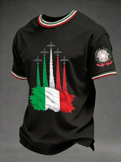 T-shirt da uomo con stampa Festa della Repubblica Repubblica Italiana