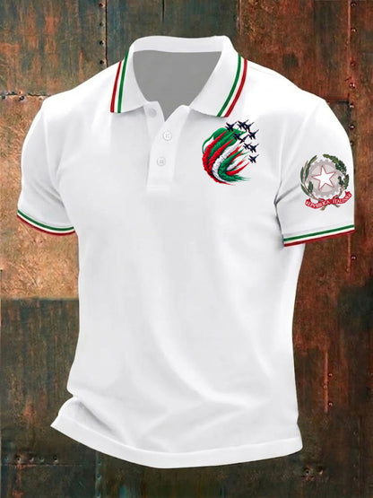 Camicia da uomo con stampa Festa della Repubblica Repubblica Italiana