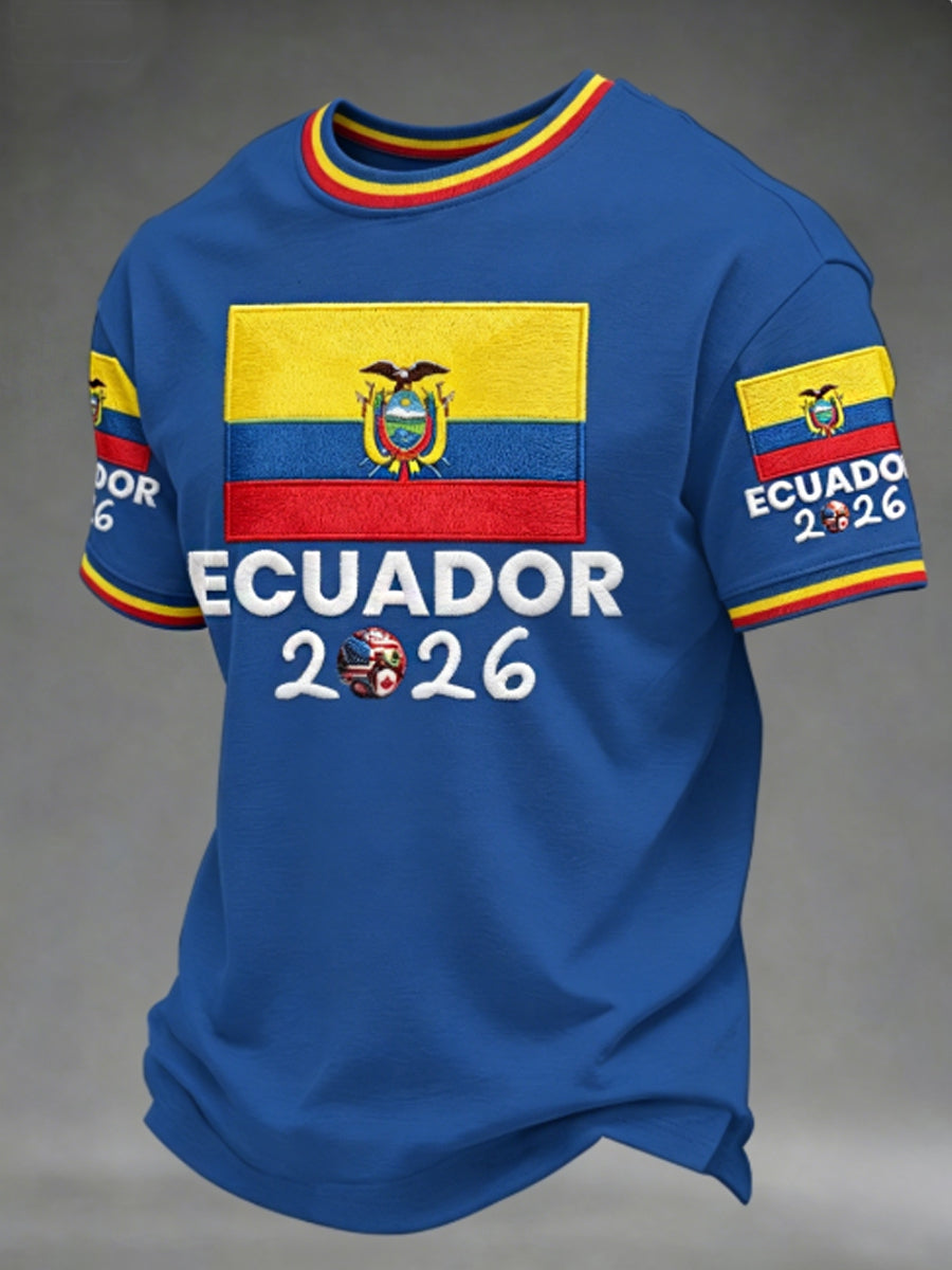 Men's ECUADOR 2026 Football Tee