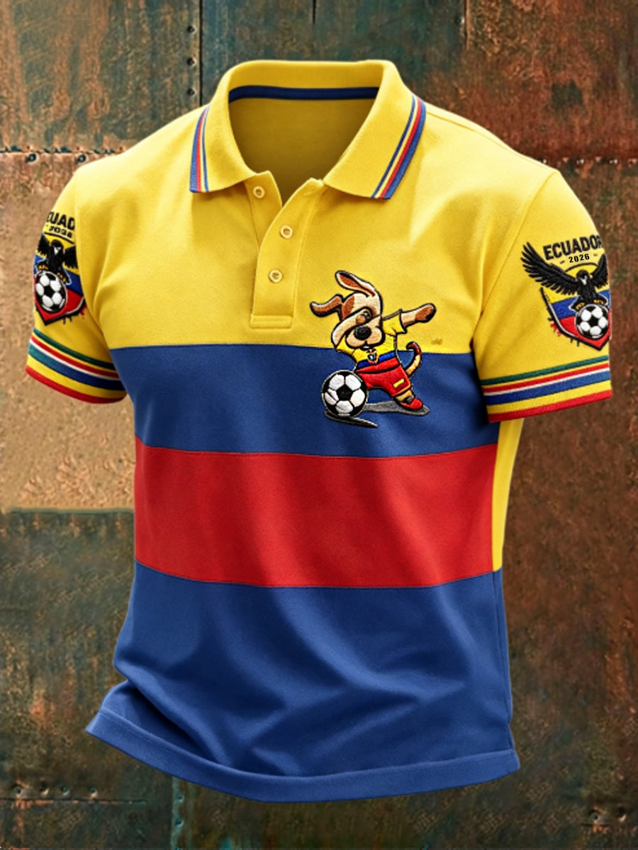 Men's ECUADOR 2026 Football polo shirt