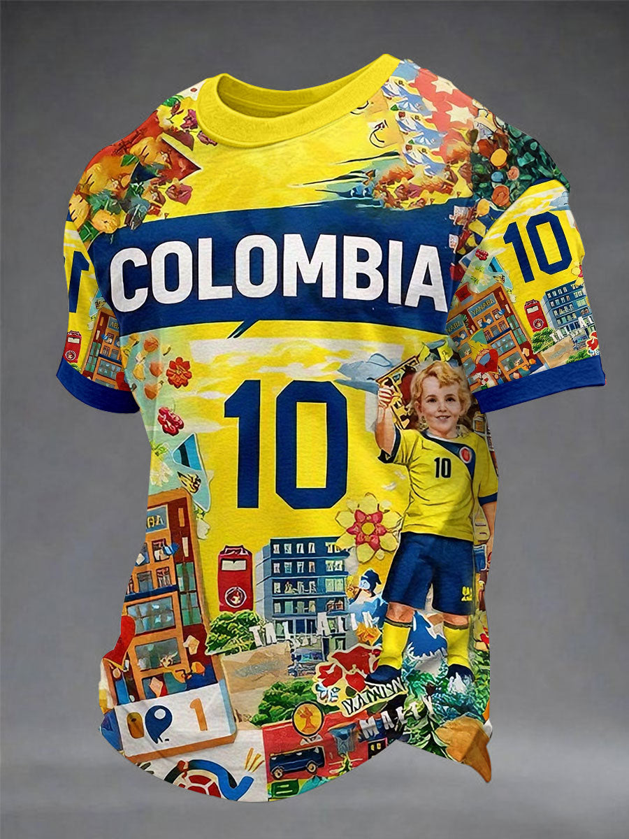 Men's Columbia Printed Casual T-Shirt