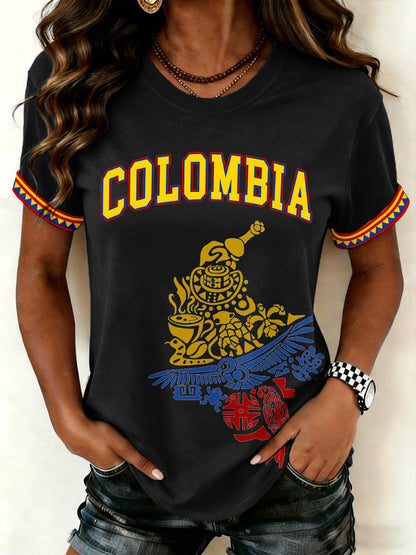Women's Colombia Print T-Shirt