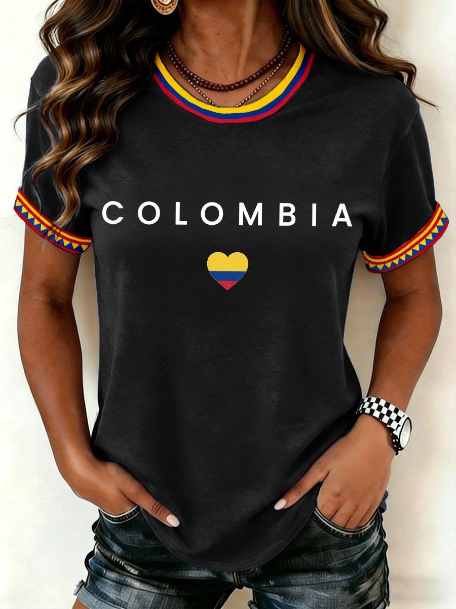 Women's Colombia Print T-Shirt